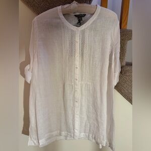 Tommy Bahama Lani 100% linen tunic NWT